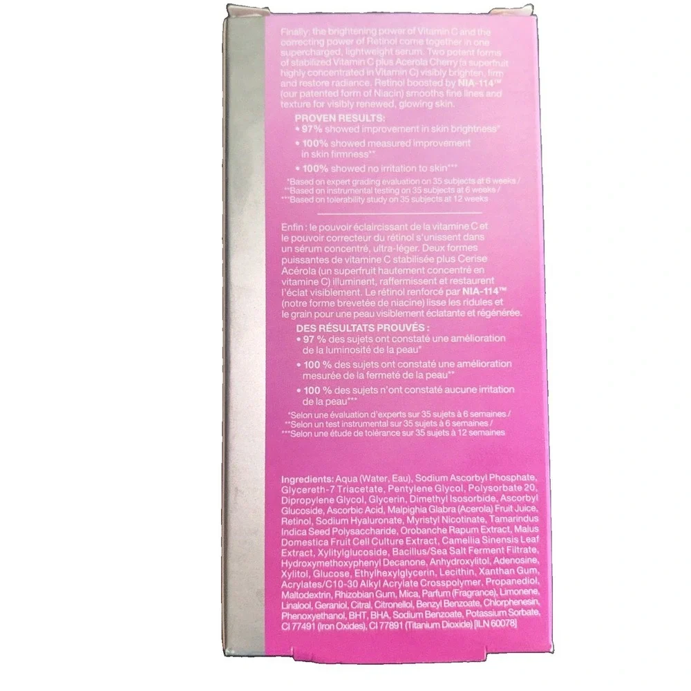 StriVectin Multi-Action Super-C Retinol Vitamin C Serum 1oz NIA114 Brighten Firm